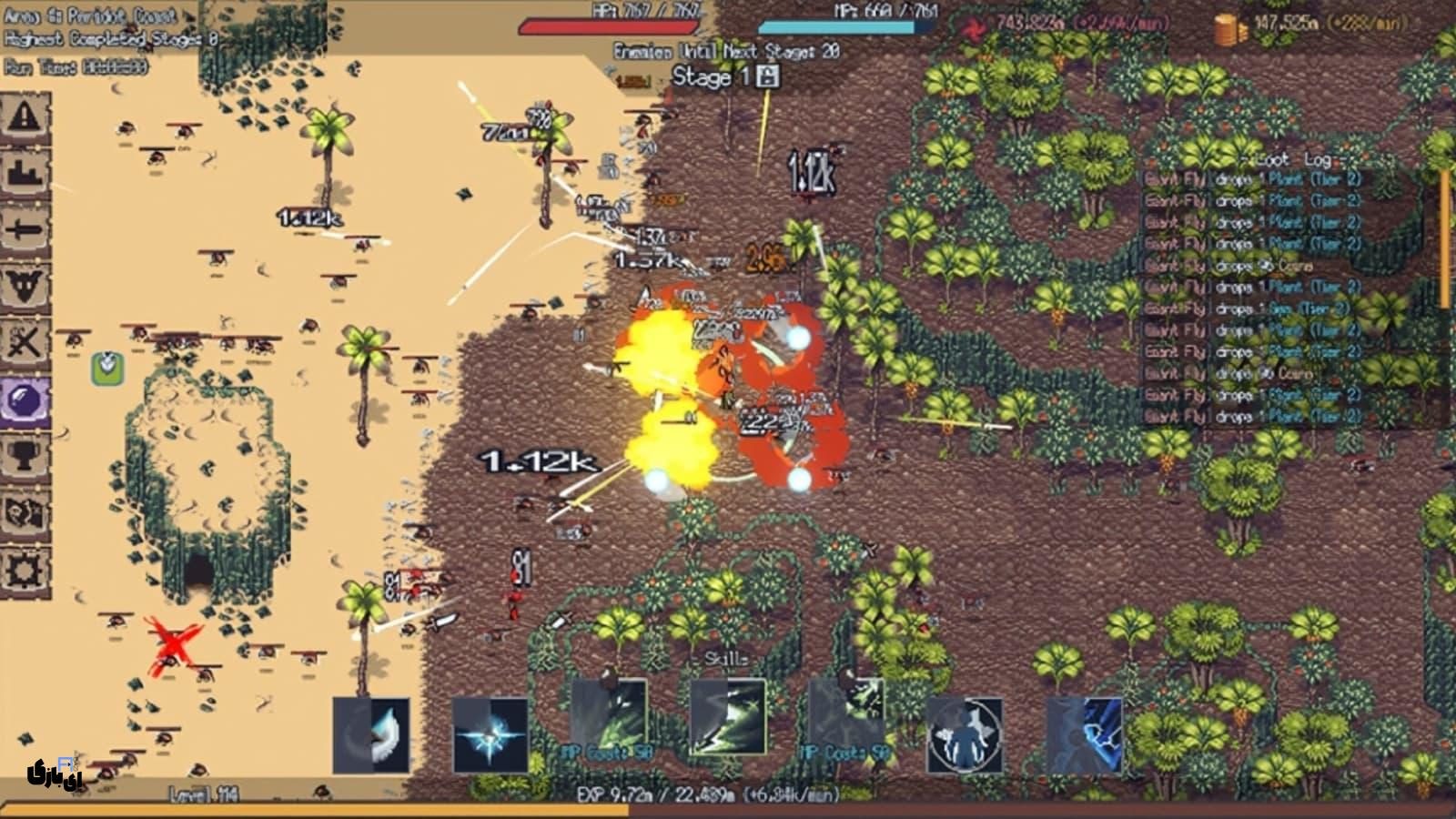 بازی Nomad Idle: ترکیب Vampire Survivors با RPG فانتزی 1404